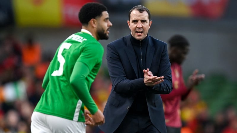 Ireland draw with Belgium in John O'Shea's first game in charge