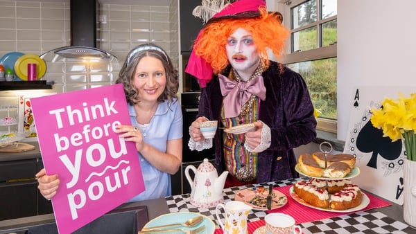 Alice and the Mad Hatter want everyone to Think Before You Pour this Easter!