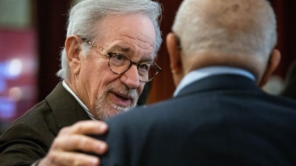 Steven Spielberg at the University of Southern California ceremony on Monday - 