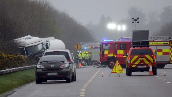 The collision happened at Castlegar, between Claremorris and Knock
