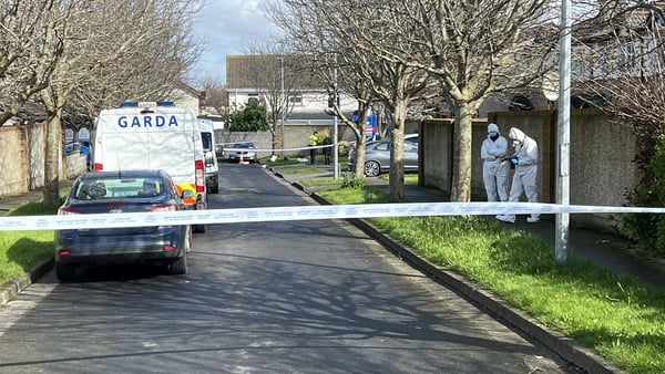 The scene in Clondalkin is currently closed for a garda technical examination