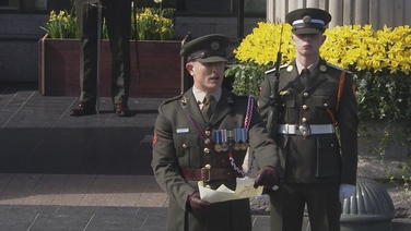 Proclamation of the Irish Republic read at 1916 Rising commemoration
