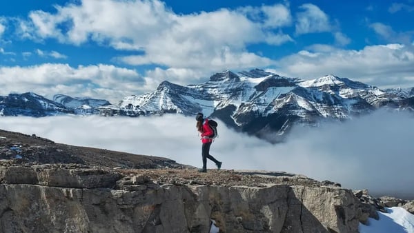 Take a wintry break in the Canadian Rockies for hikes, skiing and feasting (TravelAlberta/PA)