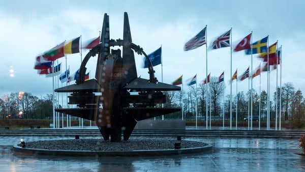 NATO foreign ministers meet in Brussels on the 75th anniversary of the alliance