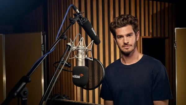 With the help of its star-studded cast, Audible's 1984 podcast mirrors the true essence of Orwell's dystopian classic about rebellious worker Winston Smith, played by British actor Andrew Garfield. (Audible/PA)