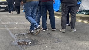 Migrants in tents attacked in Dublin last night -…