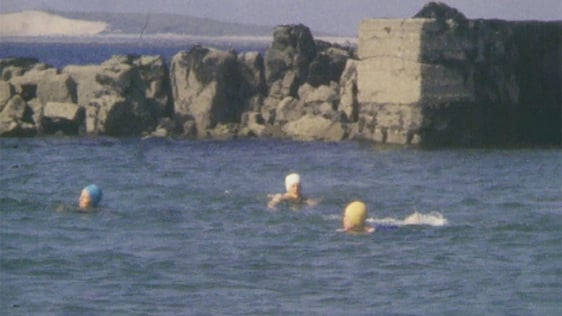 Hot weather in Salthill, County Galway in 1984