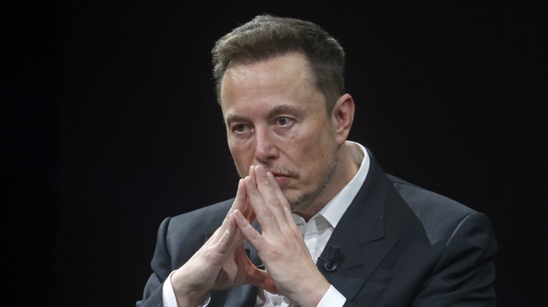  Chief Executive Officer of SpaceX and Tesla and owner of Twitter, Elon Musk attends the Viva Technology 