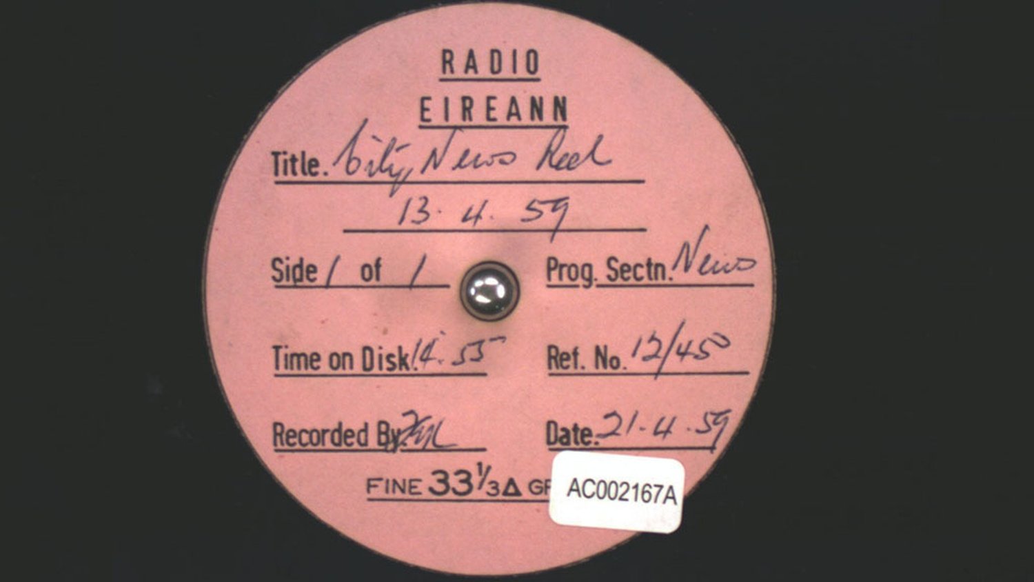 RTÉ Archives Lifestyle International Makeup Artist