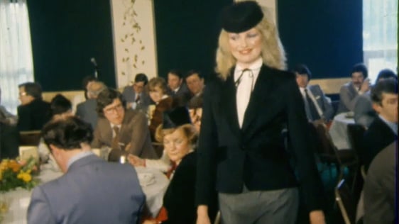 The Irish Fashion Group stage a fashion show for buyers in Jury's Hotel, Dublin, 1979.