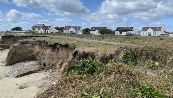 Many stretches of the Irish coastline are prone to erosion