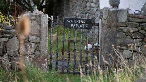 Sign at the entrance to Souter's studio and cottage (Pic: John Nikolai)