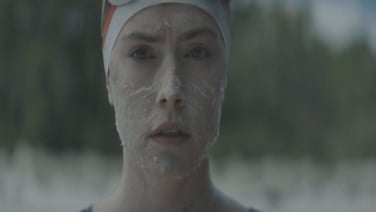 Dive into Young Woman and the Sea