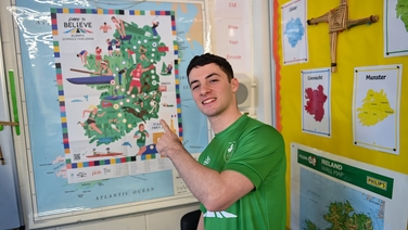 Join Rhys and Team Ireland on the Road to Paris!