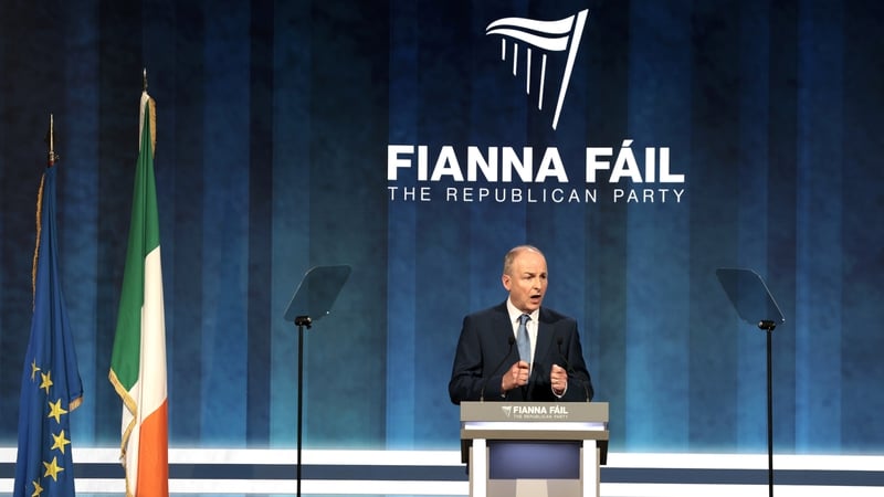 Fianna Fail leader, and Minister for Foreign Affairs and Defence, Micheal Martin