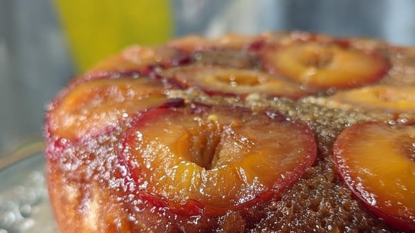 Shane Smith's upside-down salted caramel plum cake: Today