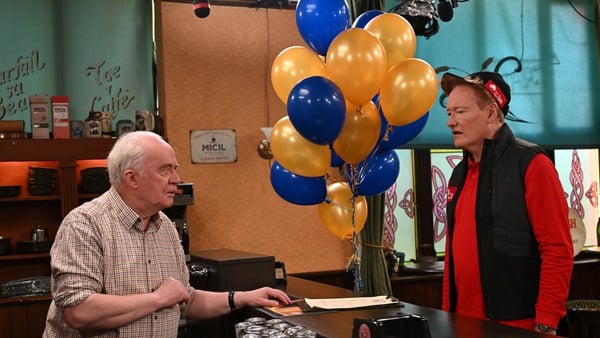 Conan O'Brien will make his Irish TV drama debut in TG4's Ros na Rún on Tuesday 30 April