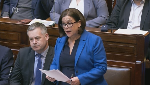 Sinn Fein's Mary Lou McDonald called for an immigration system based on common sense