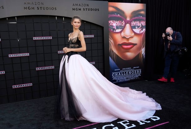 Zendaya wore Vera Wang for the LA premiere of Challengers