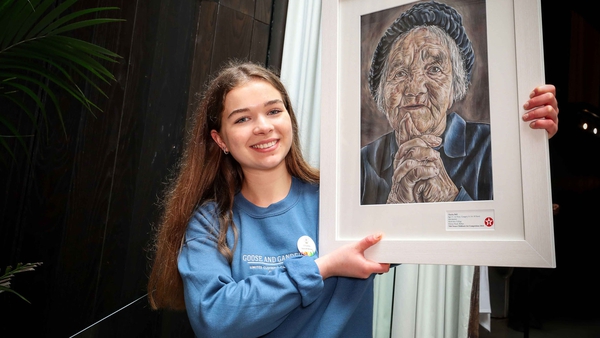Anticipation by Antrim artist Charley Bell was chosen overall winner of the 70th Texaco Children's Art Competition