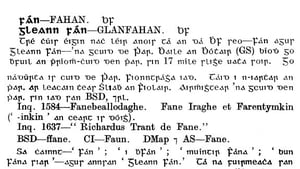 Clár #184: Fán & Gleann Fán