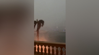 Footage captures severe weather storm in Dubai