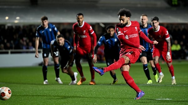 Mo Salah fires home an early penalty