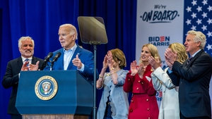 Biden hails 'incredible' Kennedy family backing