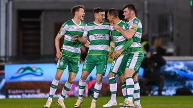 Derry City 1-3 Shamrock Rovers - Aaron Greene's opener