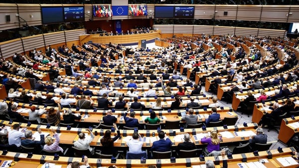 A total of 555 MEPs supported the measure, with just six voting against it