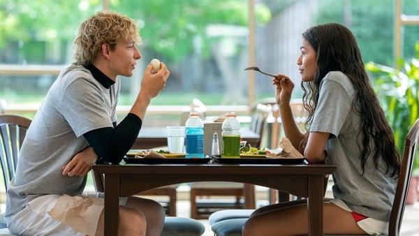 (L–R) Mike Faist and Zendaya in Challengers (Pic: Metro Goldwyn Mayer Pictures)