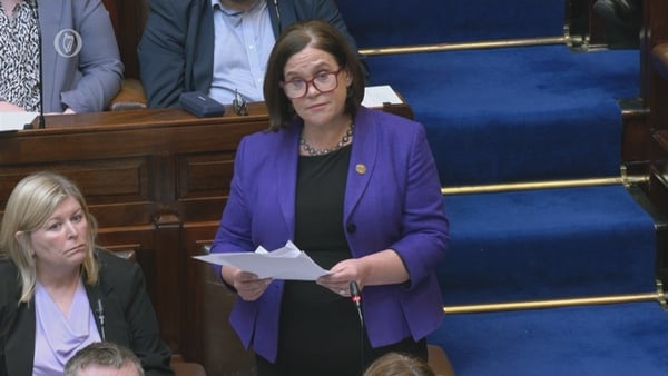 Mary Lou McDonald said the 'big lie' that the fire was caused by arson became the 'State's official position'