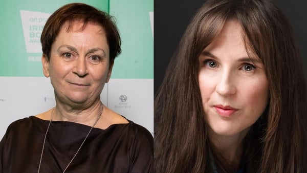 Anne Enright (L) and Claire Kilroy have both been nominated for the 'Women's Prize for Fiction'