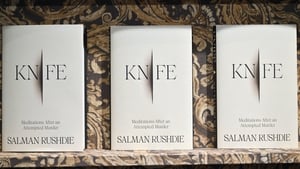 "Anger doesn't help - it weighs you down" Salman Rushdie on his new book Knife and recovering from the 2022 attack