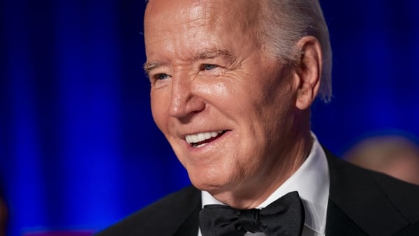 Joe Biden used the annual black-tie event to chide his republican rival Donald Trump