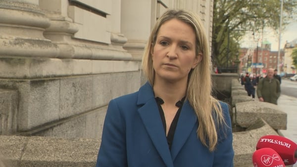 Helen McEntee also said she stood by the 80% figure she gave last week in relation to asylum seekers coming from Northern Ireland