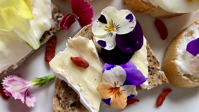 How edible flowers can make your dishes look and taste divine