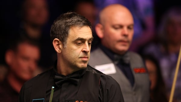 O'Sullivan is tied at 4-4 with Stuart Bingham after the opening session