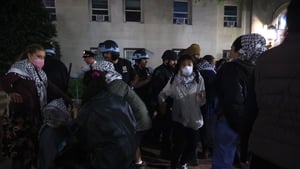 US campus protests over war in Gaza intensify