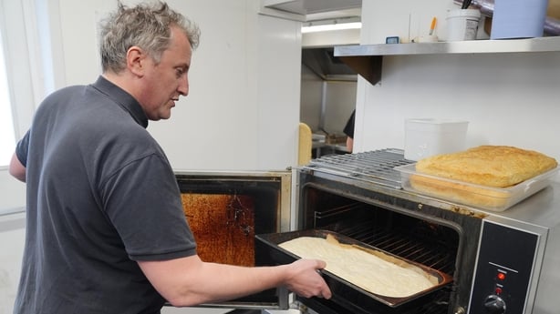 Max Halley baking foccacia