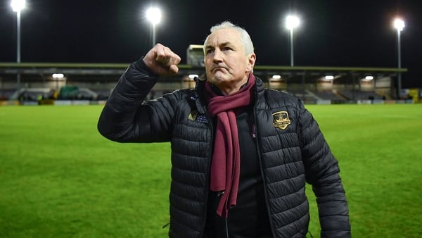 Galway United manager John Caulfield