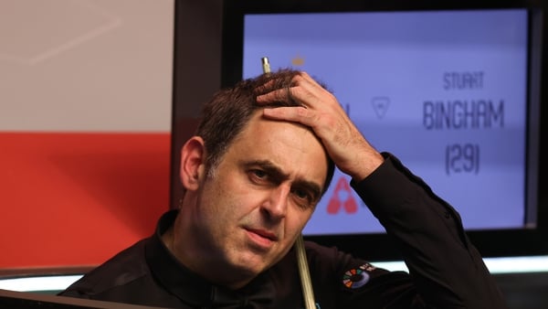 A record eighth world title will have to wait for Ronnie O'Sullivan