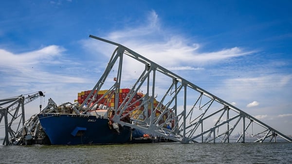 Salvage efforts continue, over five weeks after the bridge collapse