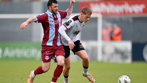 Dundalk hold a narrow advantage over Drogheda United