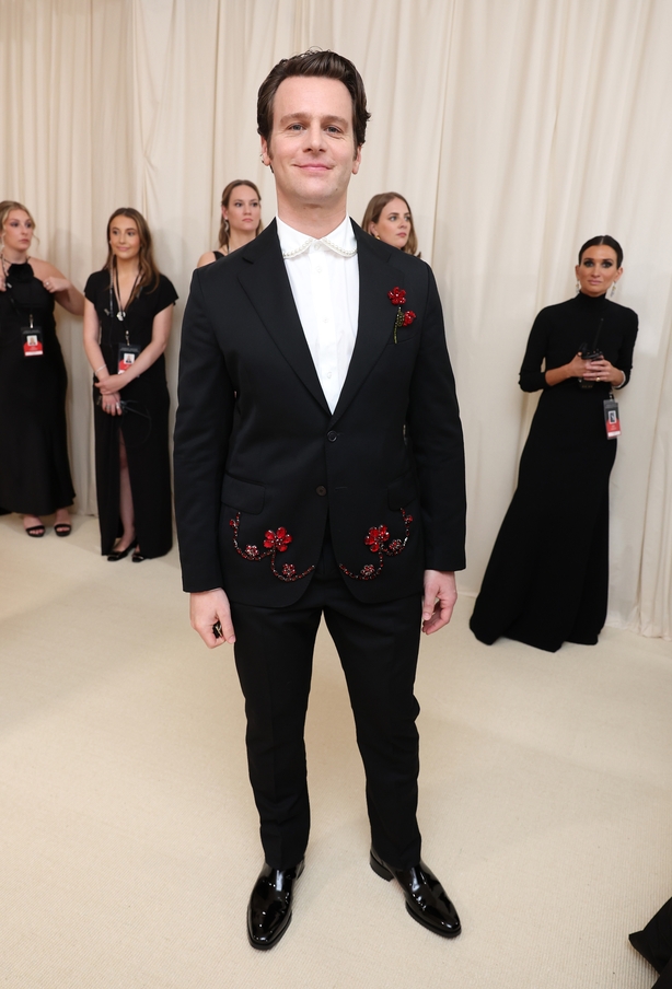 Jonathan Groff attends The 2024 Met Gala