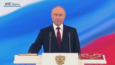 Putin takes took power for record fifth presidential term