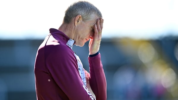 Galway manager Henry Shefflin reacts during the defeat to Wexford last weekend