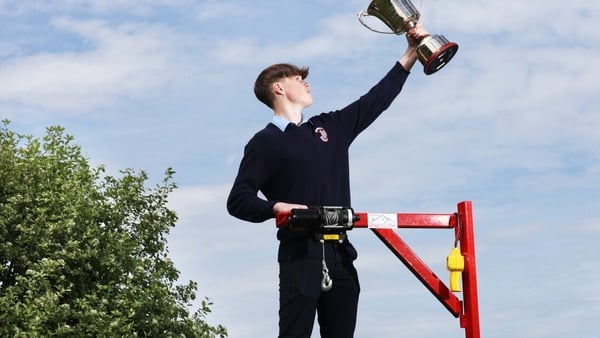 Séan Finnegan won the Student Enterprise of the Year for 'High Lift'