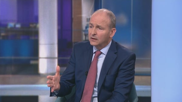 'We have to send a signal to Palestinians that we believe in their right to a state', Micheál Martin said