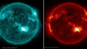 Solar storm means 'good chance' of seeing Northern Lights